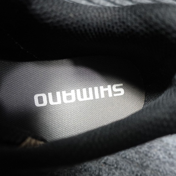 Shimano Mountain Bike Shoes Mens 6 Brown Black Suede Lace Up SH-M 038W - Picture 14 of 15